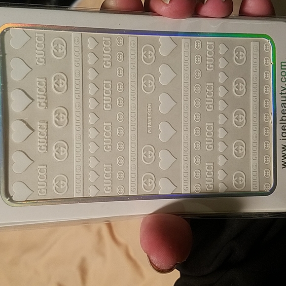 NWT NAIL ART DESIGN DECAL STICKERS N°56 GID! - Picture 3 of 6